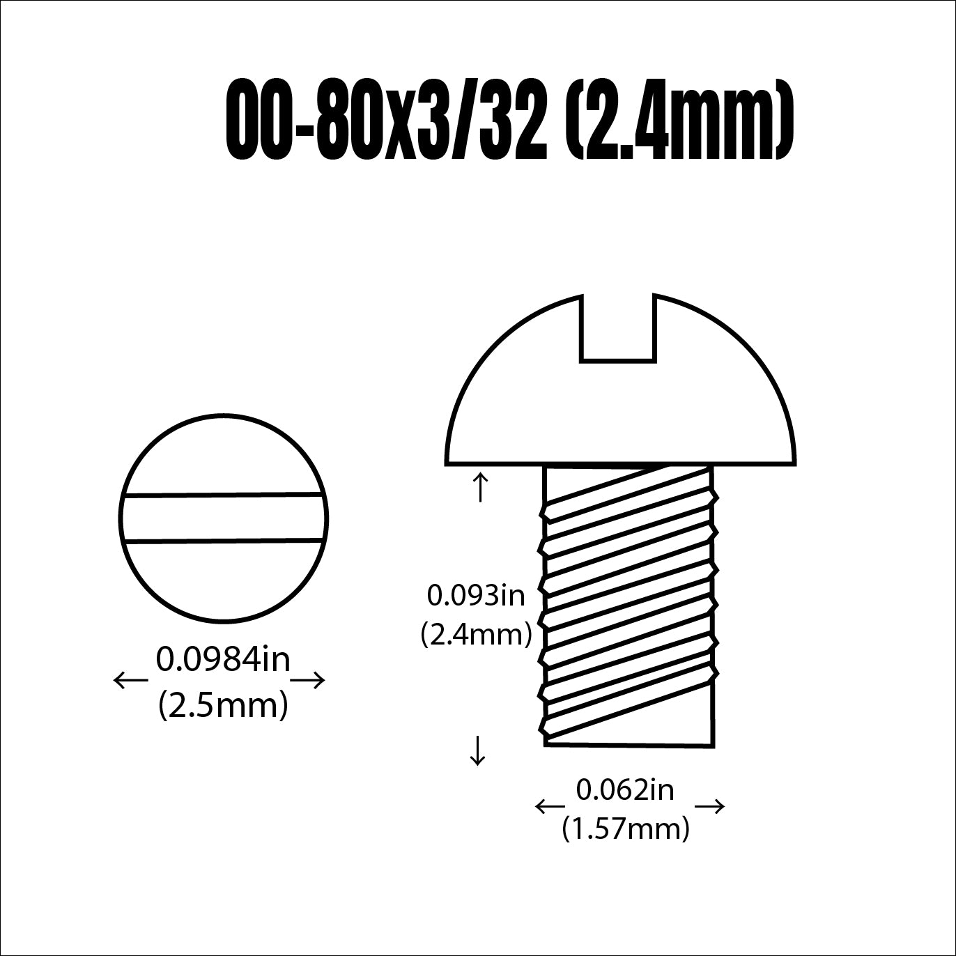 Stainless-Steel Screw