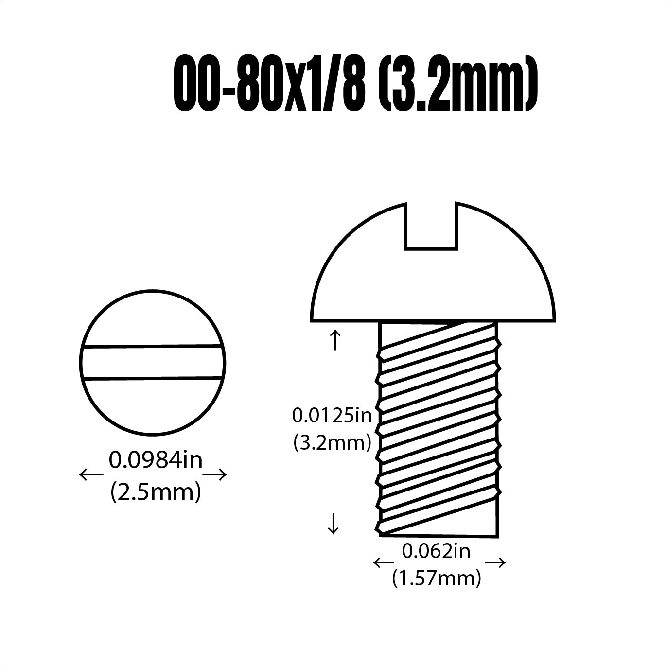 Stainless-Steel Screw