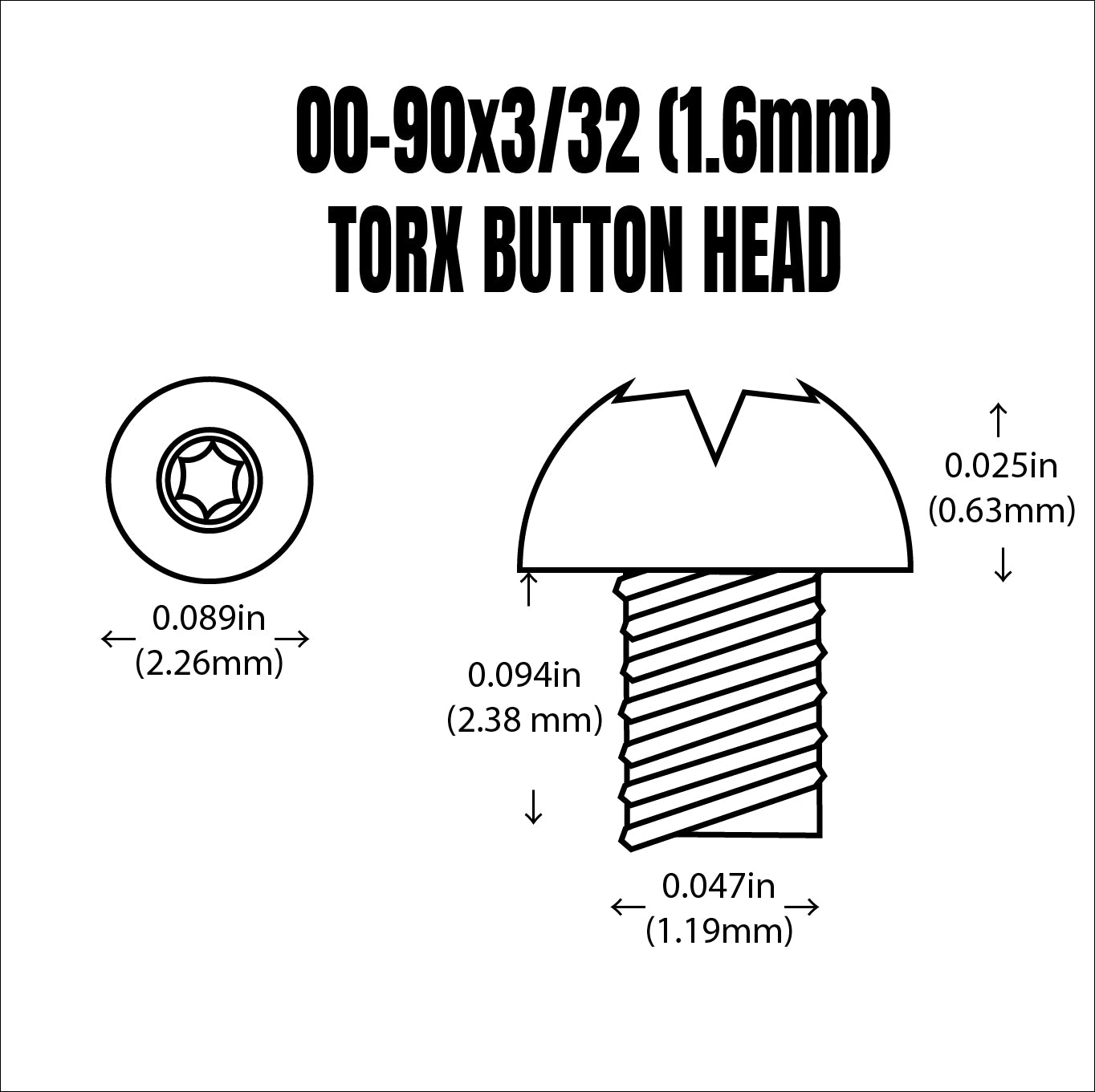 Stainless-Steel Screw