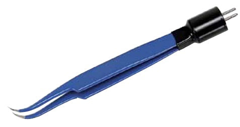 Bipolar Forceps, Jewelers, Curved Micro Tips (20-1070I)