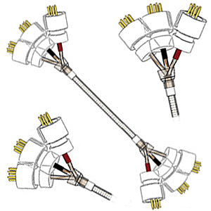 6 Chanel Cable 363-363 With Spring