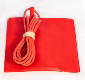 8' Ground Cord & Ground Plate 4" x 4"