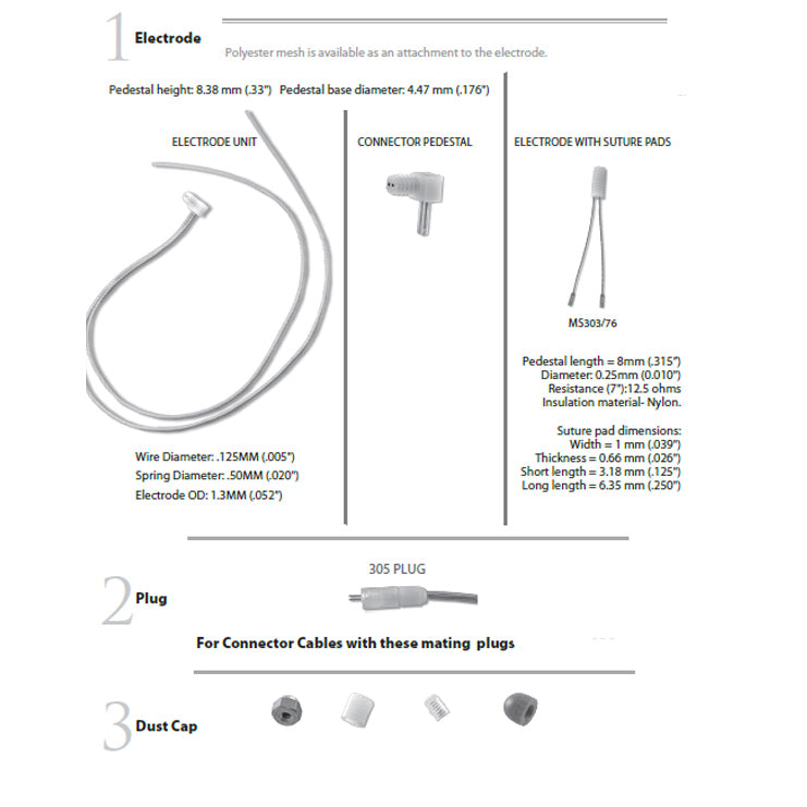 2 Channel Electrode (MS303/76)