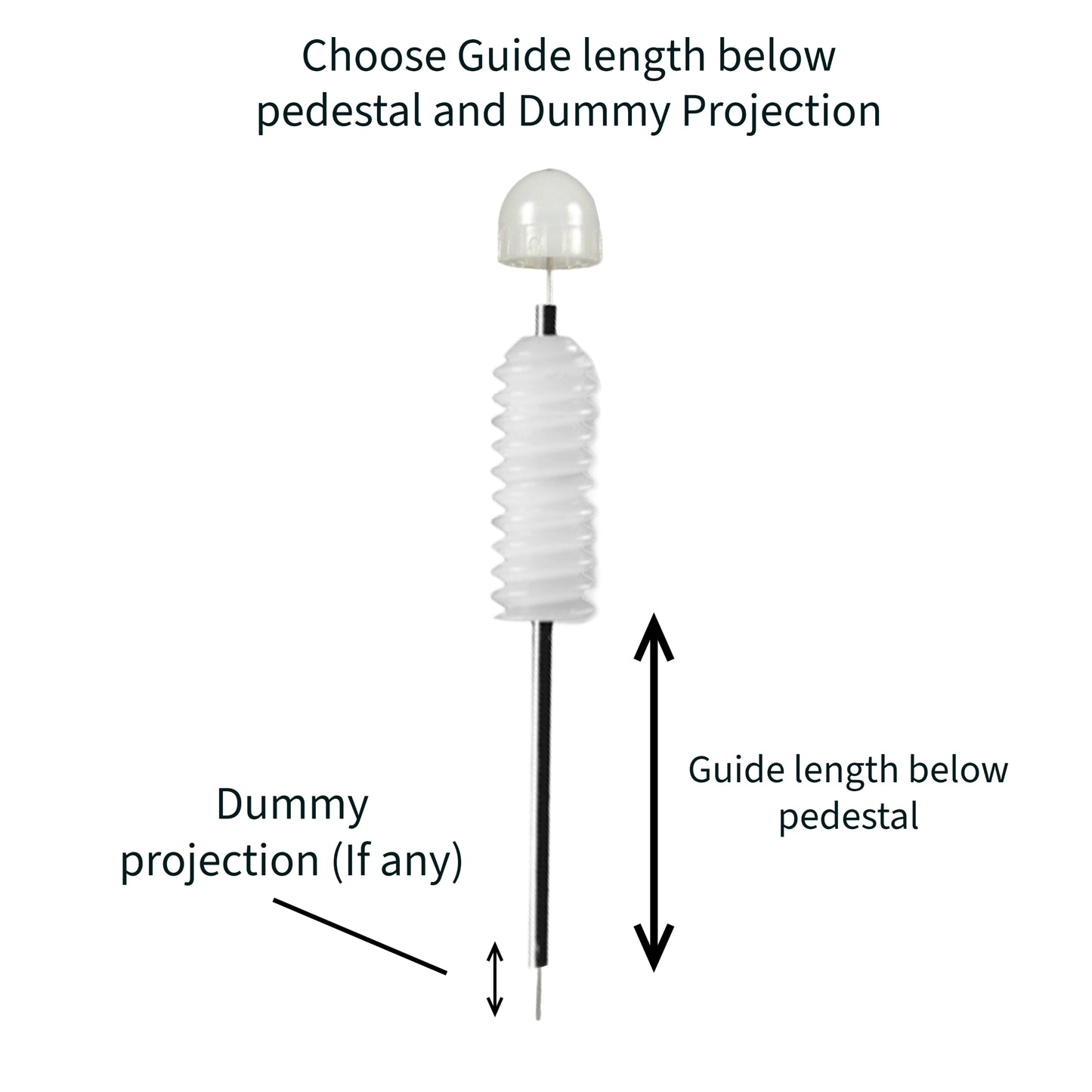 22 Gauge Single Guide Cannula (C313G/SPC)