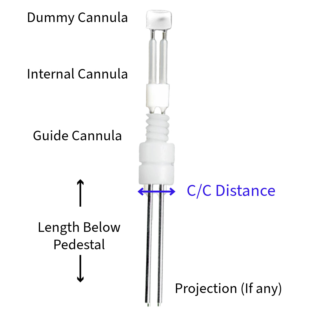 Short Bilateral Dummy Cannula (C235DCS-5/SPC)
