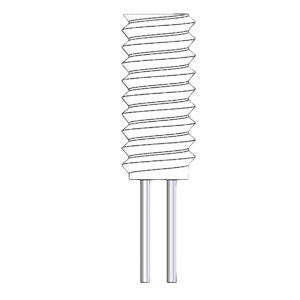26 Gauge Bilateral Guide Cannula (C235G-2.0/SPC)