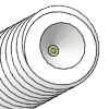22 Gauge Single Acute Peek Guide Cannula (C313GA/PK/SPC) - MRI Compatible