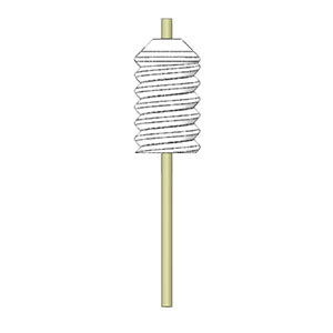 26 Gauge Short Single Peek Guide Cannula (C315GS-5/PK/SPC) - MRI Compatible