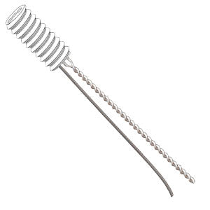 3 Channel Electrode (MS333/6-B/SPC) Platinum Iridium