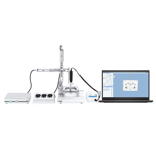 71000 Automated Stereotaxic Instrument connected to laptop