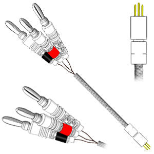 3 Channel Cables 335-491/3 With Spring