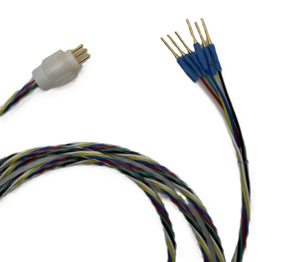 6 Channel Cable 363-363/A/6 with 363/A Male Pins