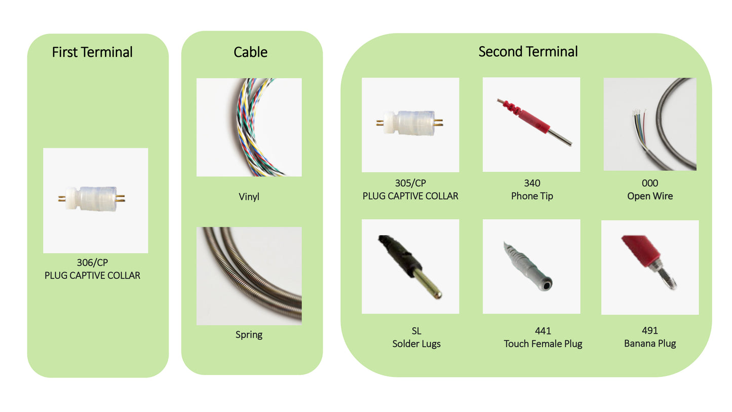 2 Channel Cable 306-305 With Spring