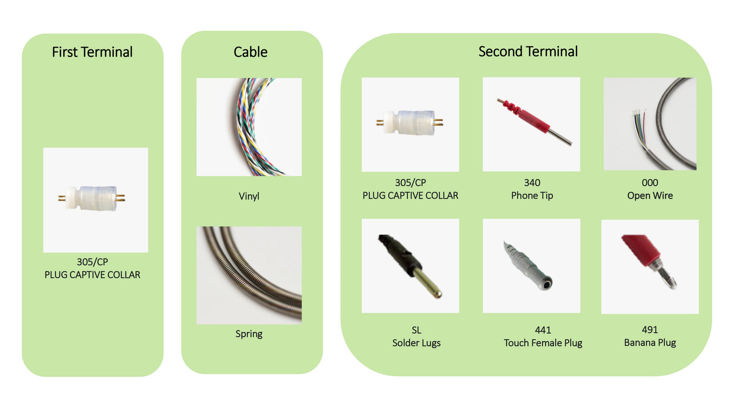 2 Channel Cable 305-000 With Spring