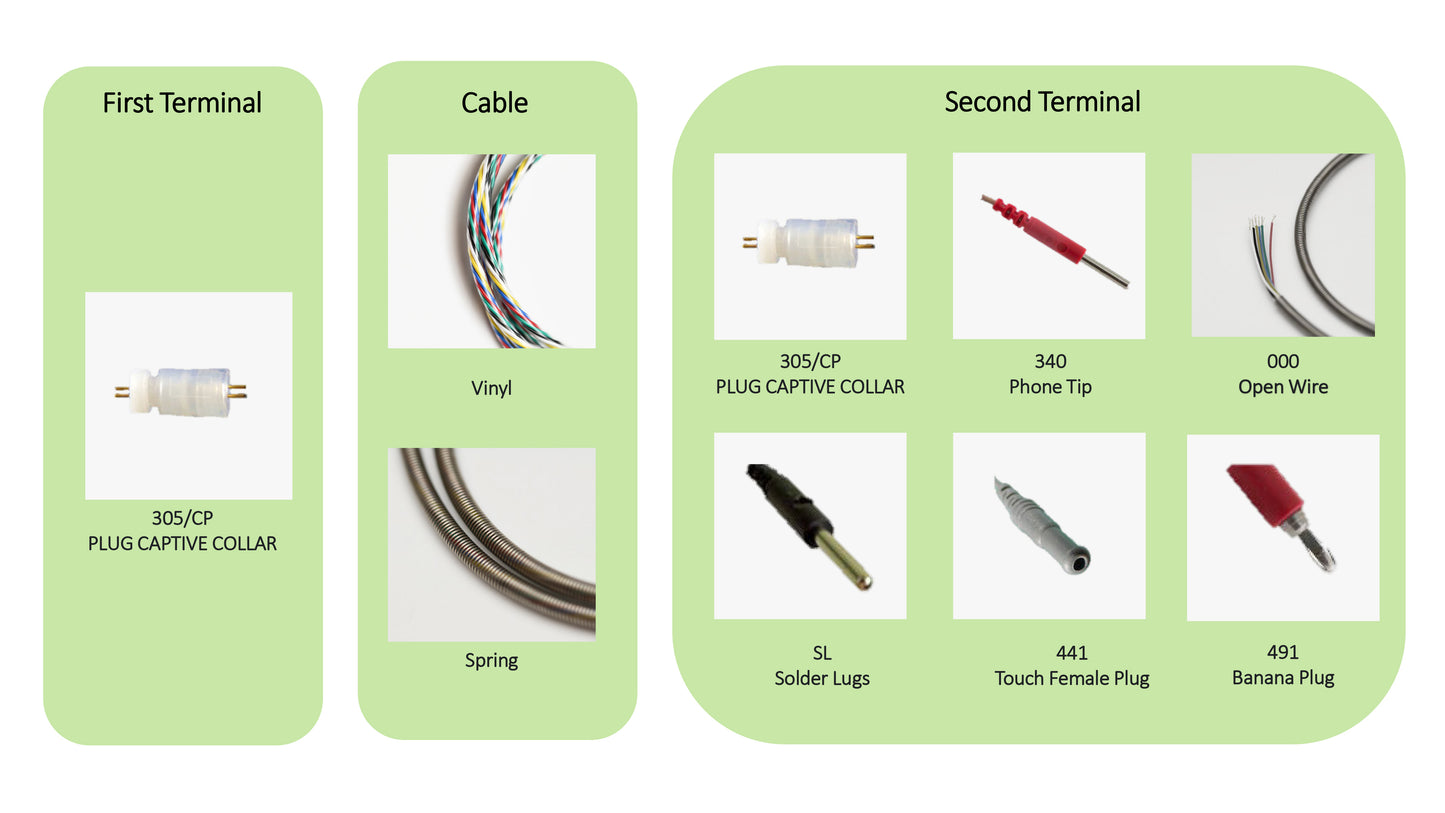 2 Channel Cable 305-305 With Spring