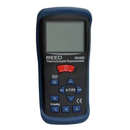 REED Intruments R2400 Type K Thermocouple Thermometer