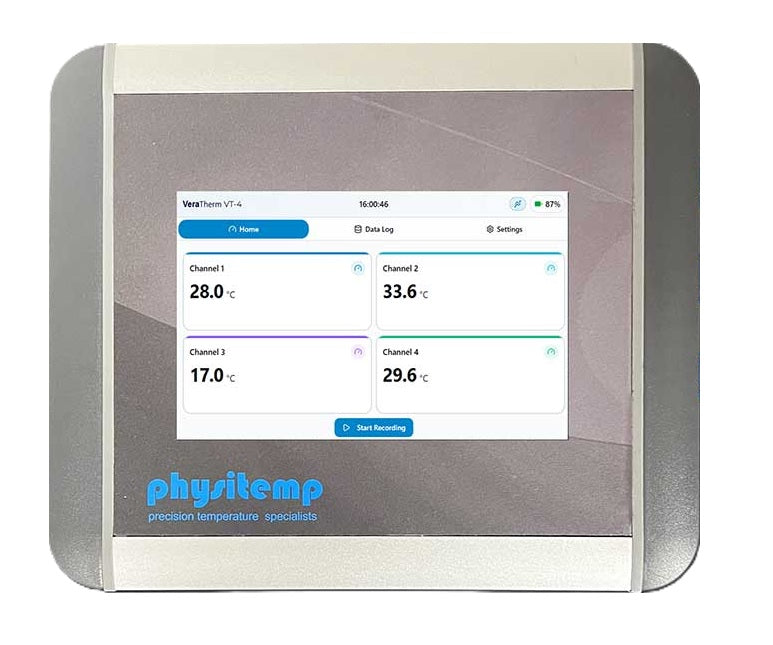 VERATHERM Four Channel Thermometer with Bluetooth (VT-4)