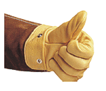 Heavy-Duty Animal Handling Gloves with Kevlar 17" Cuff
